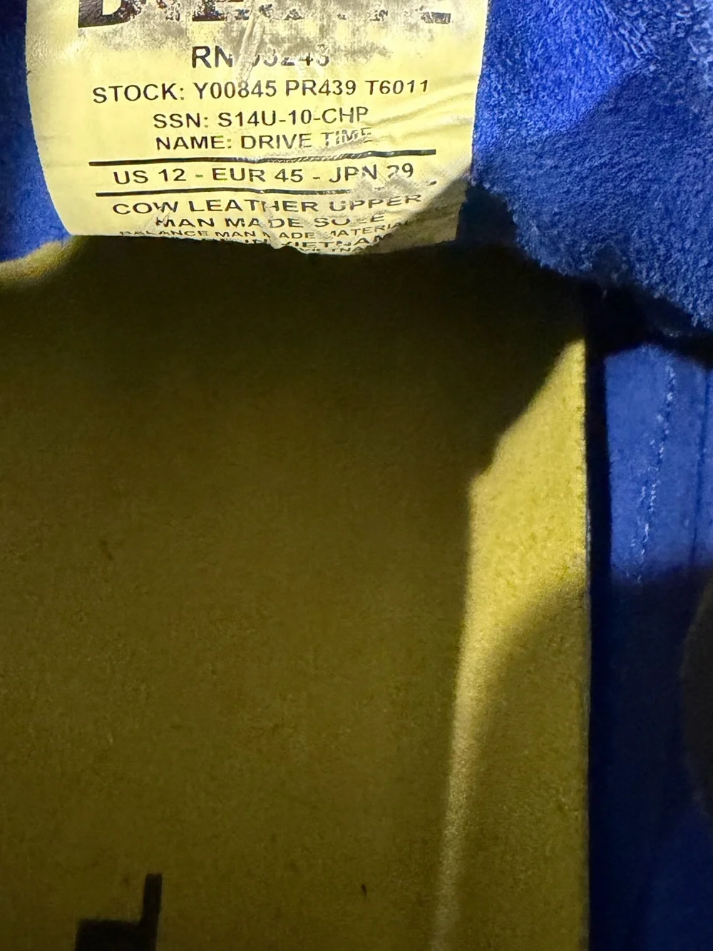 Diesel bold blue